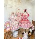 Starry Fantasy Ode To The Strawberry Blouse JSK OP and Sets(Reservation/3 Colours/Full Payment Without Shipping)